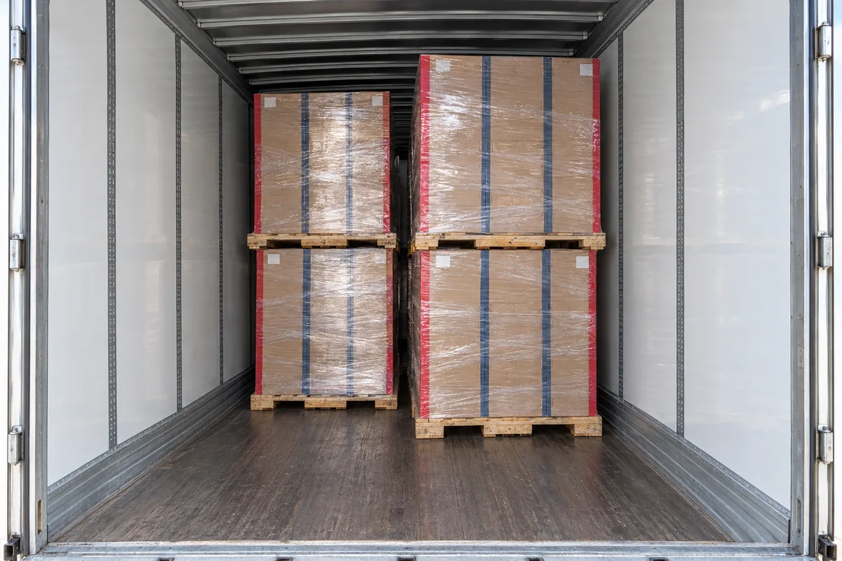 Loaded for shipment
