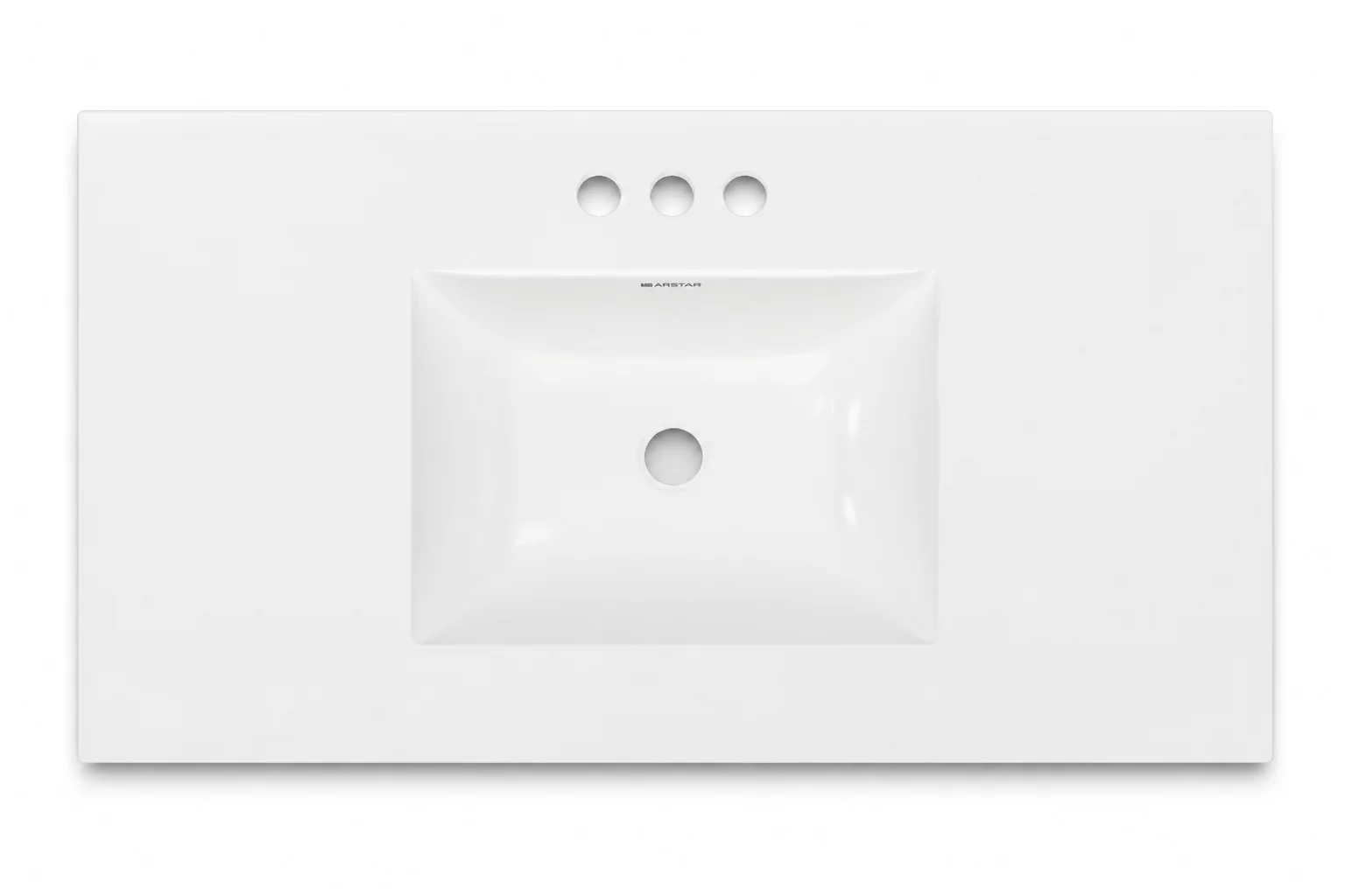 ARSTAR Capri vanity top top view