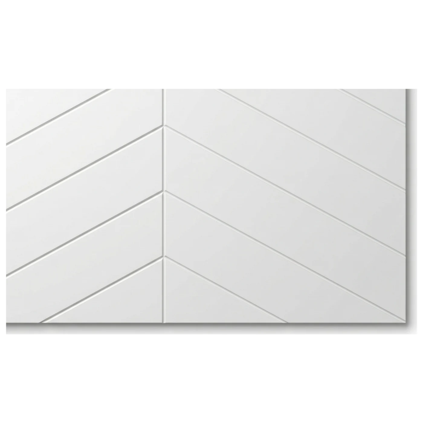 ARSTAR Chevron cultured marble shower panel